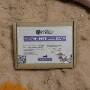 Souetal Herbals Multani Mitti Handmade Soap