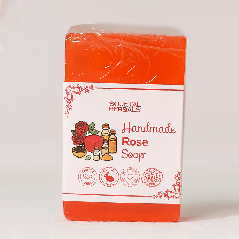 Souetal Herbals Handmade Rose Soap