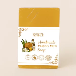 Souetal Herbals Handmade Multani Mitti Soap (2x125gms)
