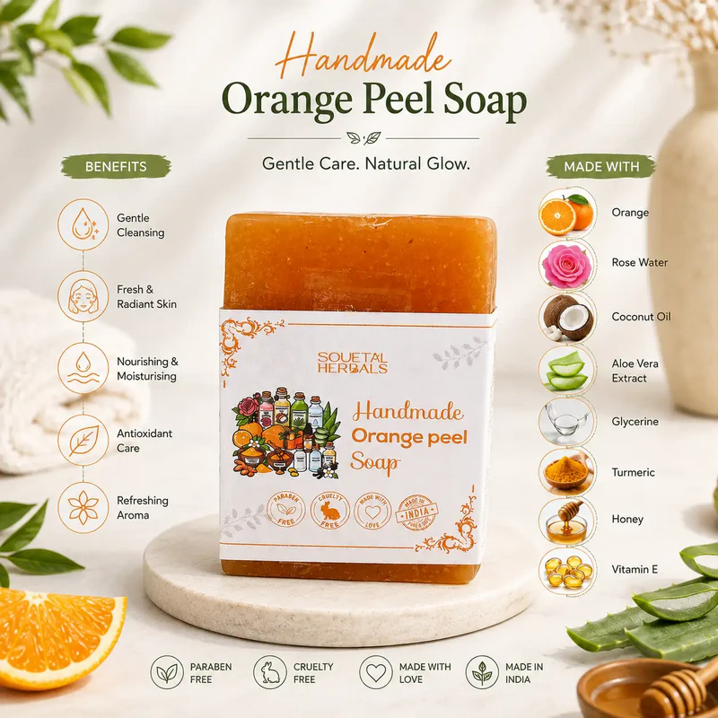 Benefits of Orange Peel soap