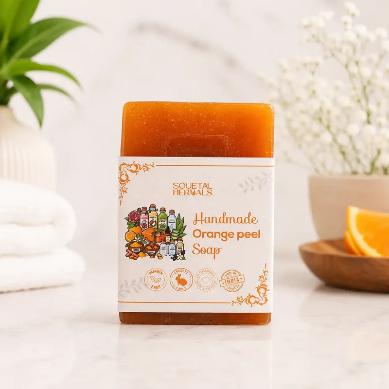 Handmade Orange Peel Soap