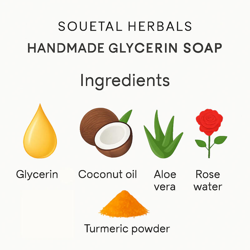Souetal Herbals Handmade Glycerin Soap