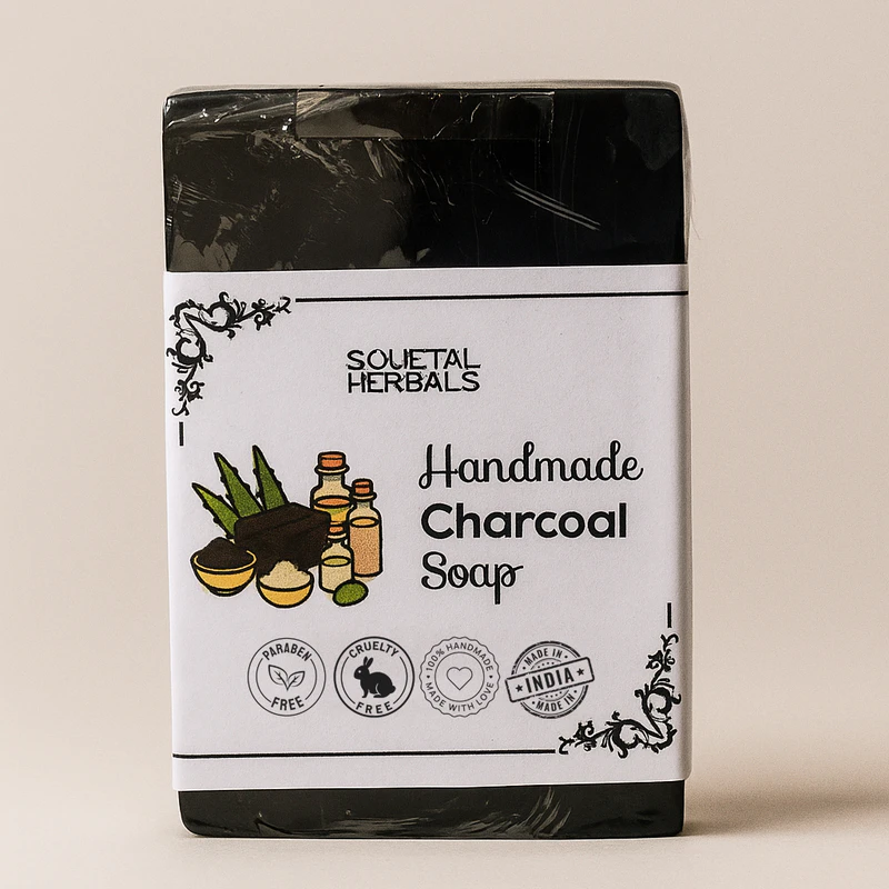Charcoal Handmade soap