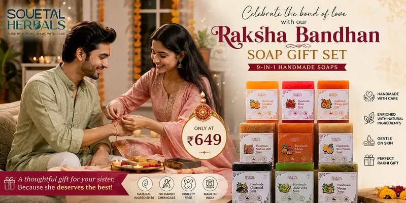 9 Handmade Soaps in One Gift Pack