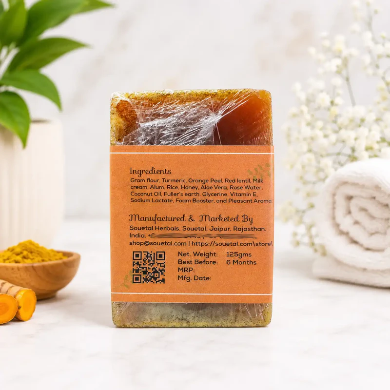 Handmade Ubtan Soap – Traditional Ubtan Care for Clean, Soft & Glowing Skin