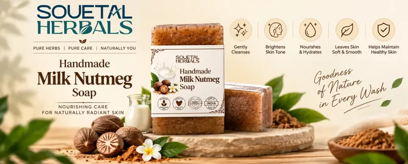 Handmade Milk Nutmeg Soap
